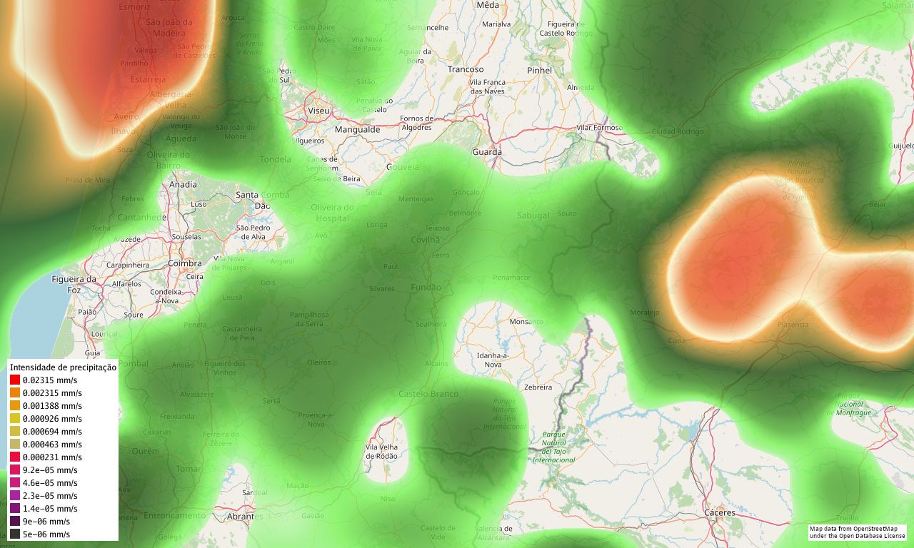 Chuva Persistente e Ventos Fortes na Covilhã: Prepare-se para uma Semana Tempestuosa!