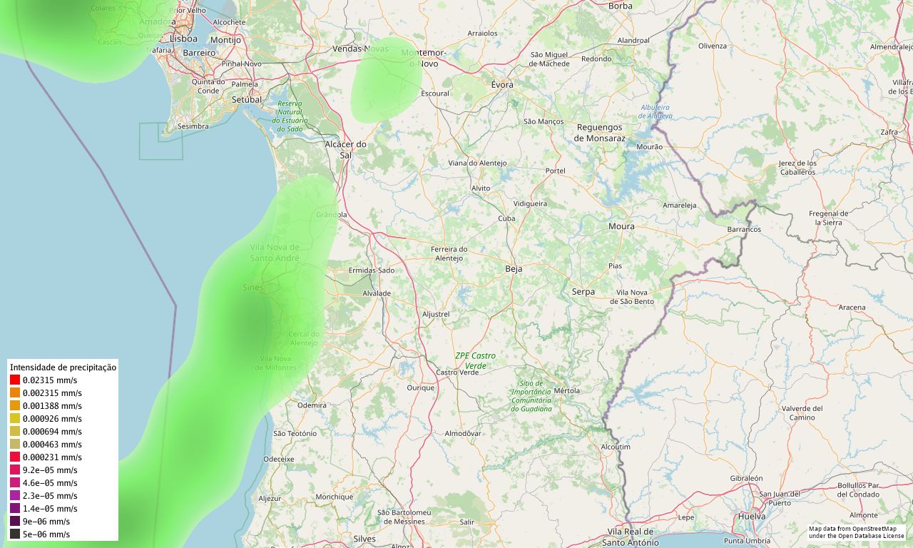 Dance de Temperaturas e Céus Abstratos em Santiago do Cacém: Previsão para os Próximos Dias
