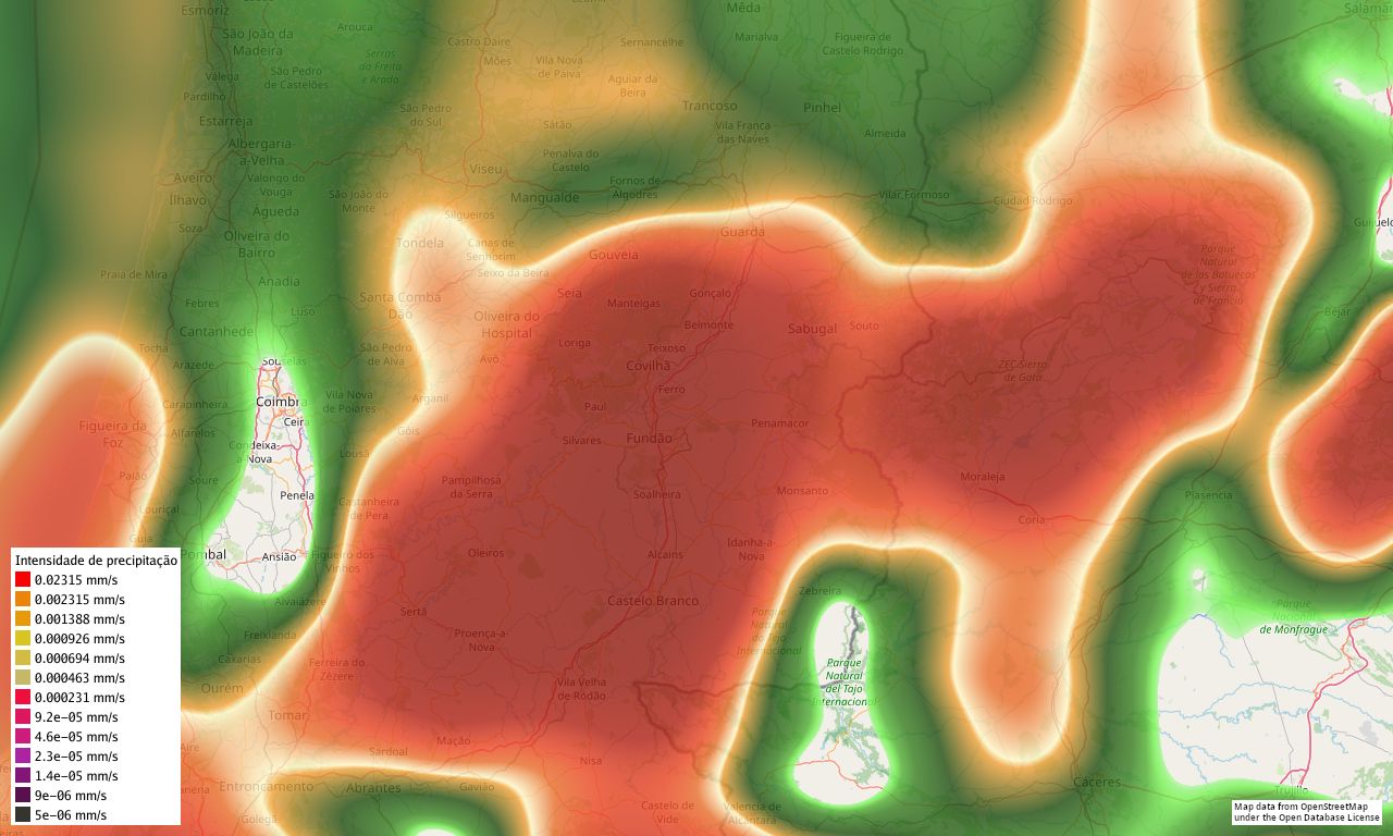 Covilhã Enfrenta Chuva Intensa e Transformação Climática Surpreendente nos Próximos Dias