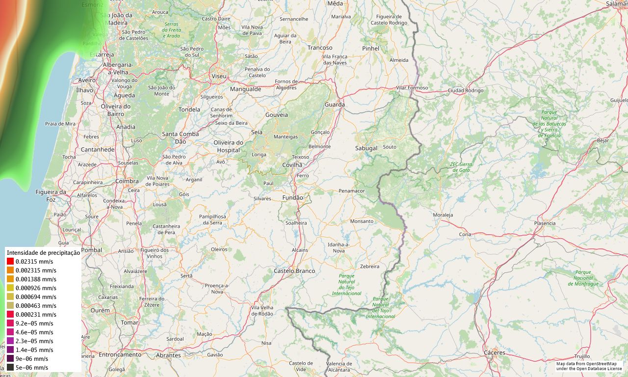 Chuva e Vento: Previsão Meteorológica Instável para os Próximos Dias na Covilhã